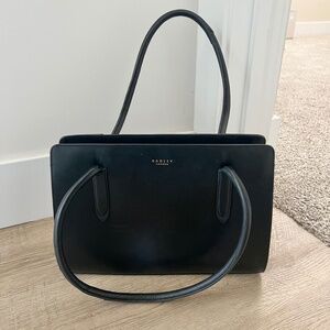Radley London Liverpool Street Black Tote Medium Leather Handbag
